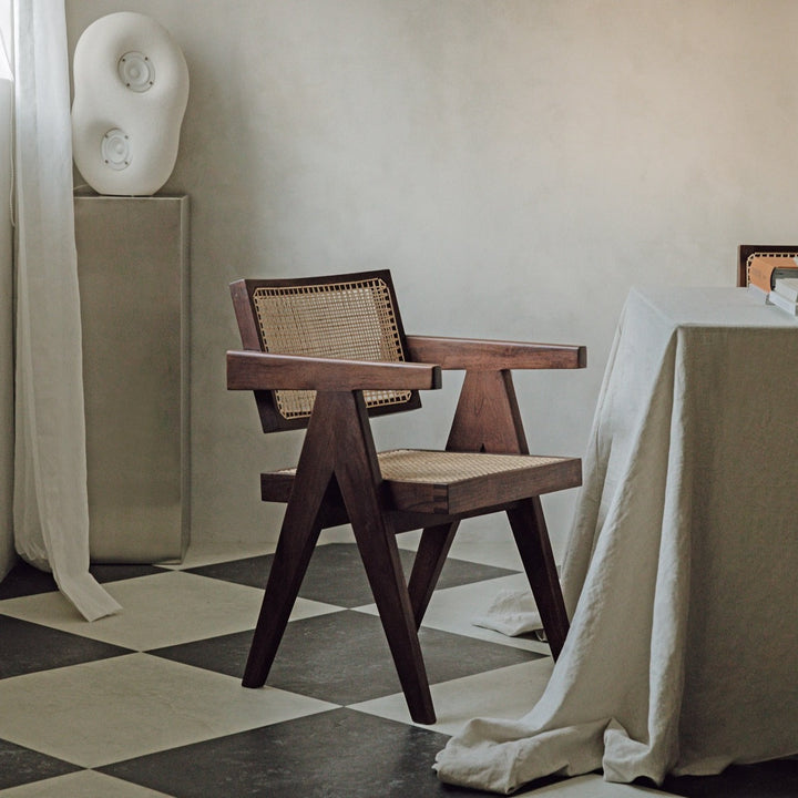 Jeanneret Floating Armchair - Natural Teak - Floor Model - Grade B