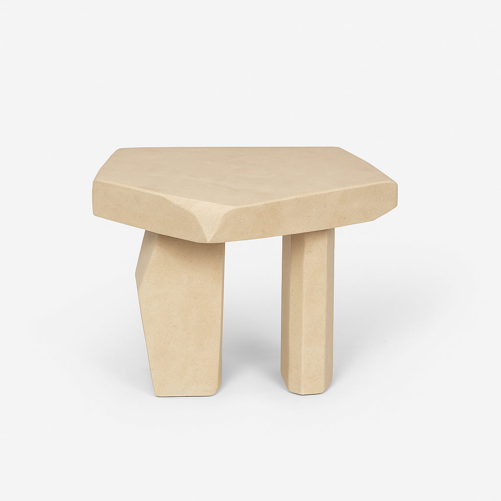 Terra Plastered Side Table