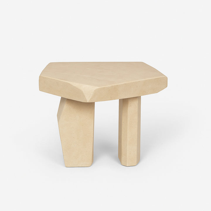Terra Plastered Side Table