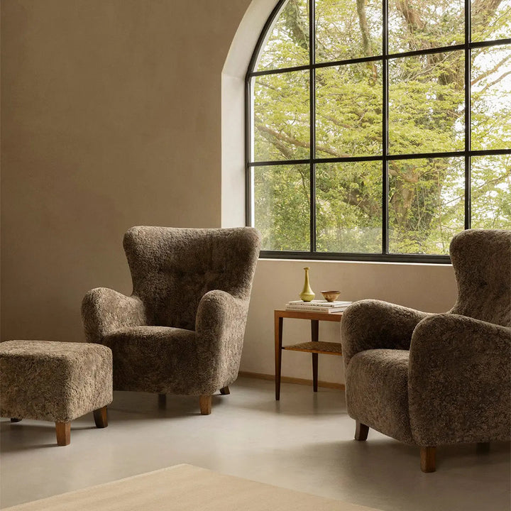 Sampo Ottoman - Sheepskin