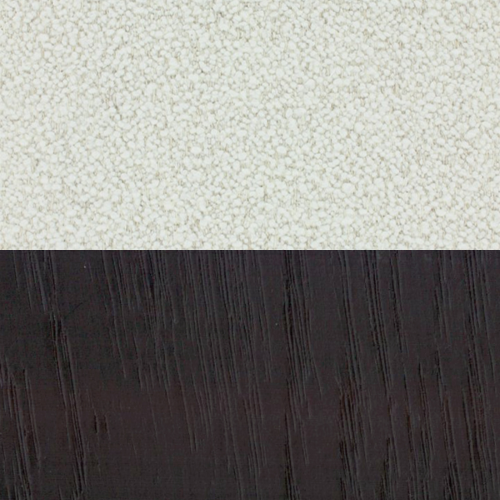 Black Oak / White Boucle