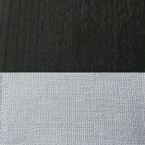 Black Teak/ Chalk White