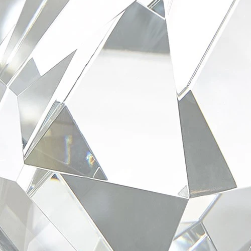 S/2 Crystal Bookends