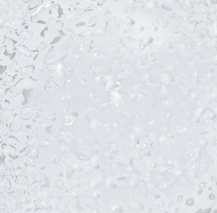 Flurry Glass Baubles - Set of 3