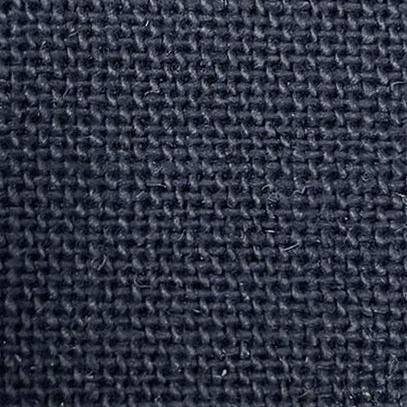 Indigo with Oatmeal piping- 45%Cotton 55%Linen