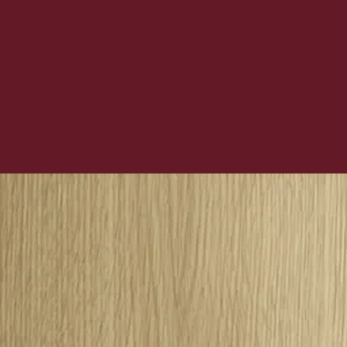 String Dark Red/Oak