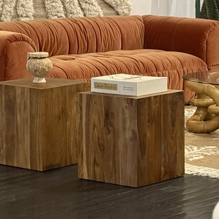 Teak Cube