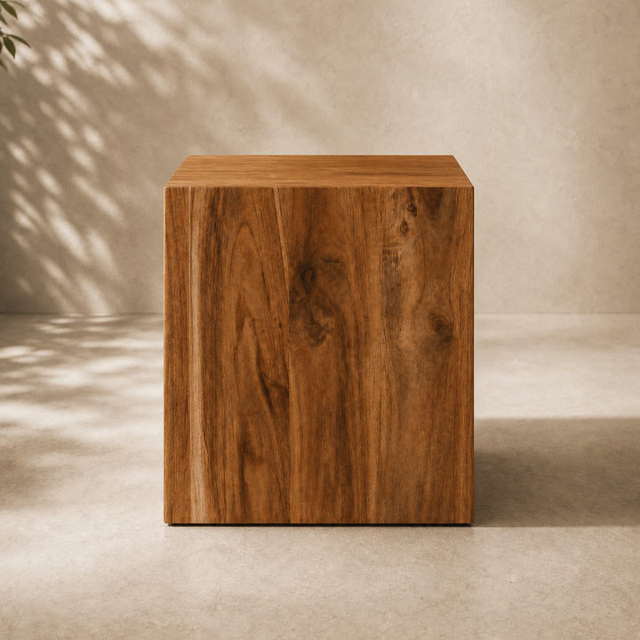 Teak Cube