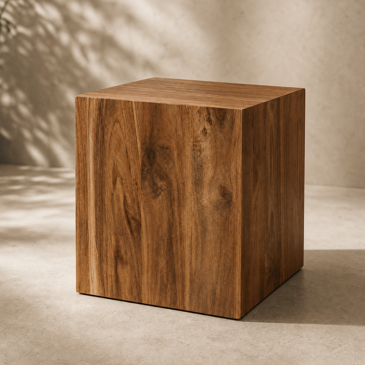 Teak Cube