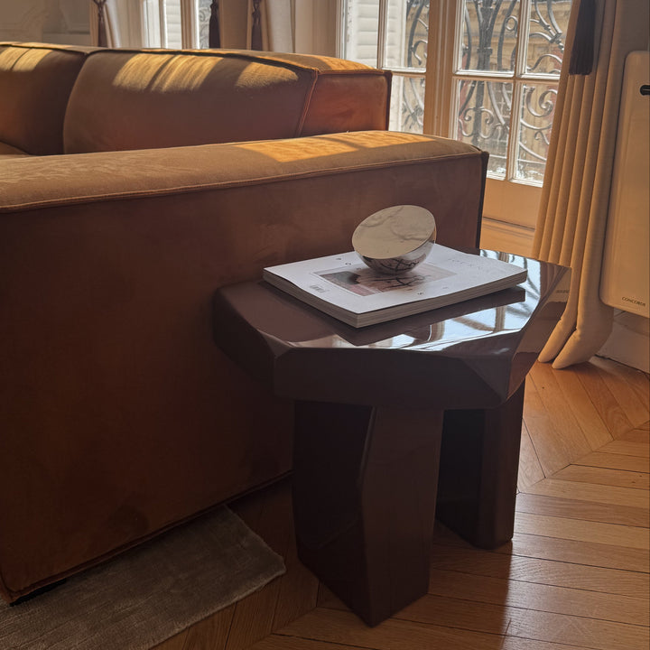 Terra High Gloss Side Table