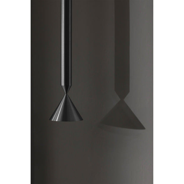 Ceiling lamp Apollo 59, aluminum / black freeshipping - Forom