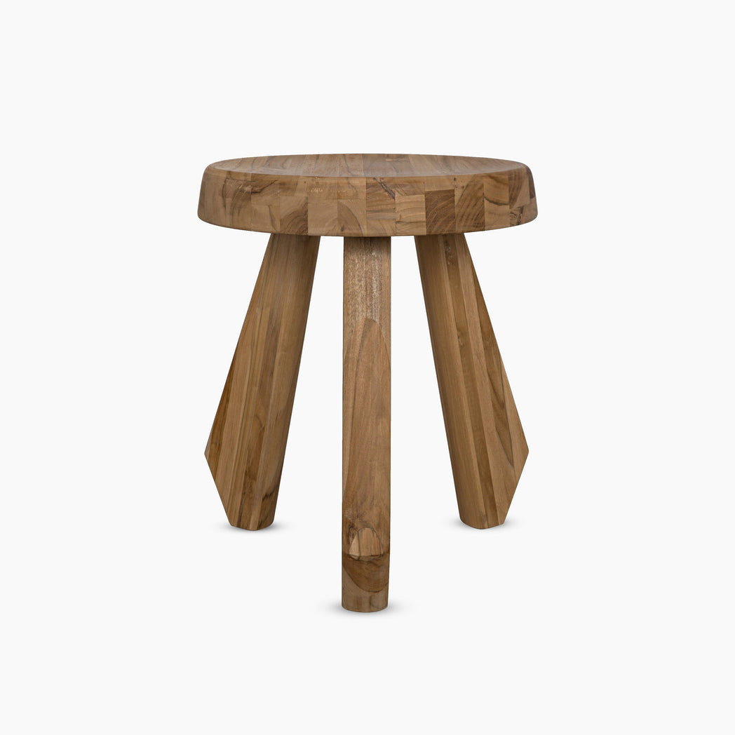 Gemma Teak Stool