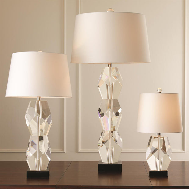 Facet Block Lamp-Triple