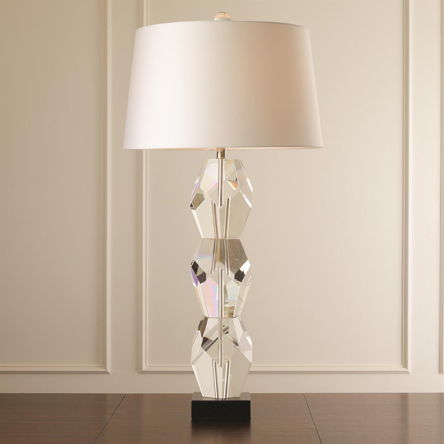 Facet Block Lamp-Triple