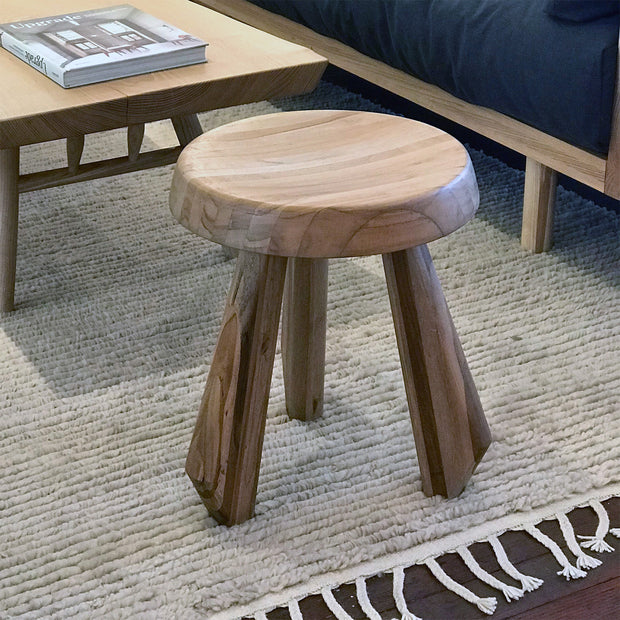 Gemma Teak Stool