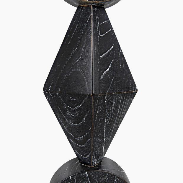 Blakely Sculpture, Cinder Black
