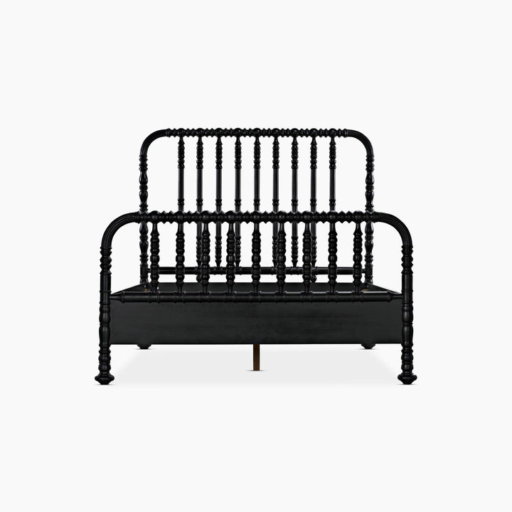 Amelia Bed, Hand Rubbed Black