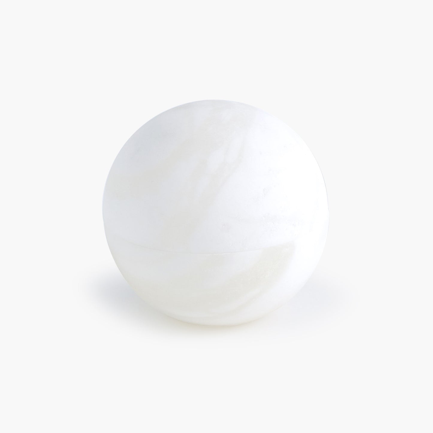 Alabaster Sphere Box-White freeshipping - Forom