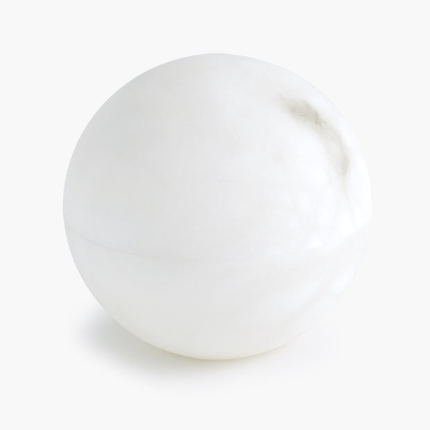 Alabaster Sphere Box-White freeshipping - Forom