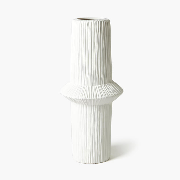 Ascending Ring Vase-Matte White freeshipping - Forom