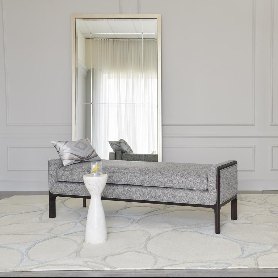 Beaumont Floor Mirror-Silver Leaf freeshipping - Forom
