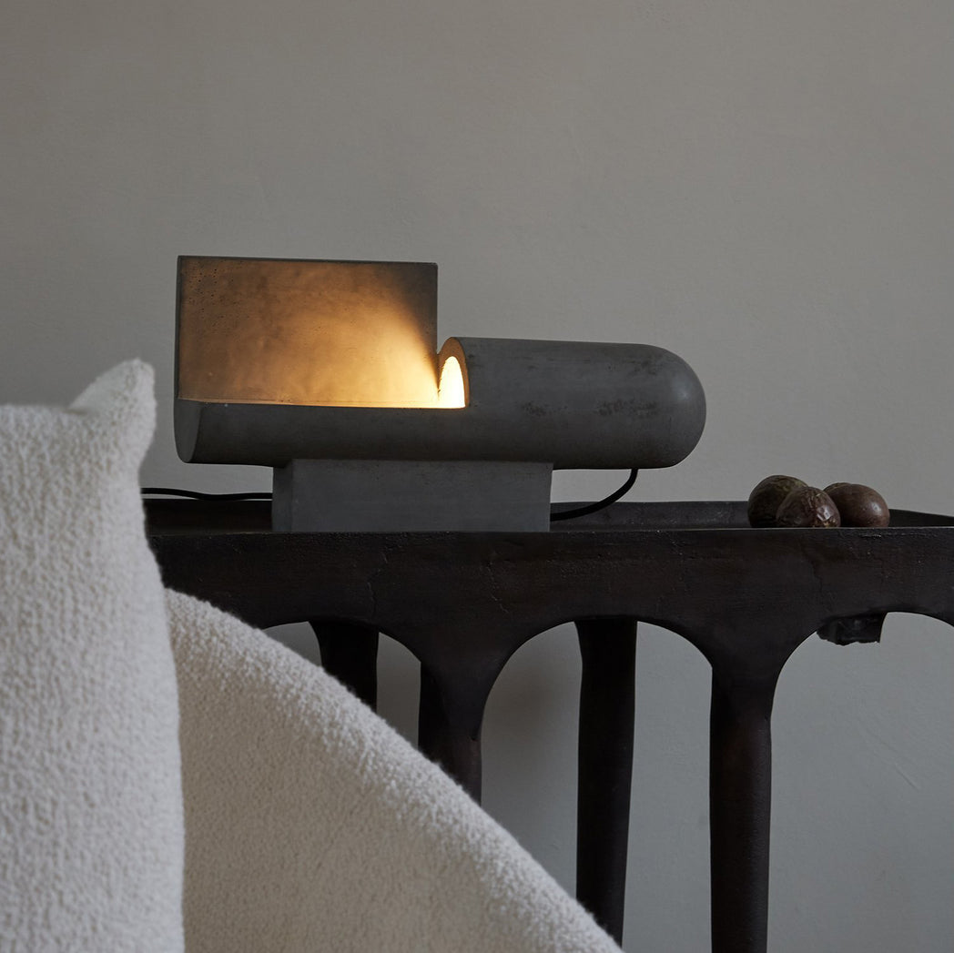 Brutalist Table Lamp