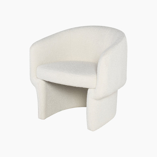 Bevel Occasional Chair - Buttermilk Boucle