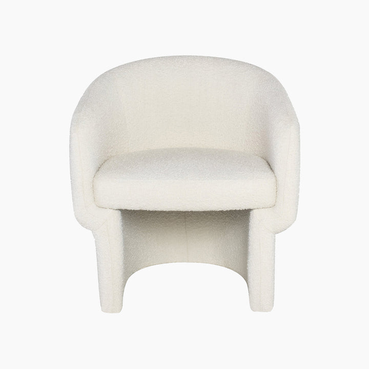 Bevel Occasional Chair - Buttermilk Boucle