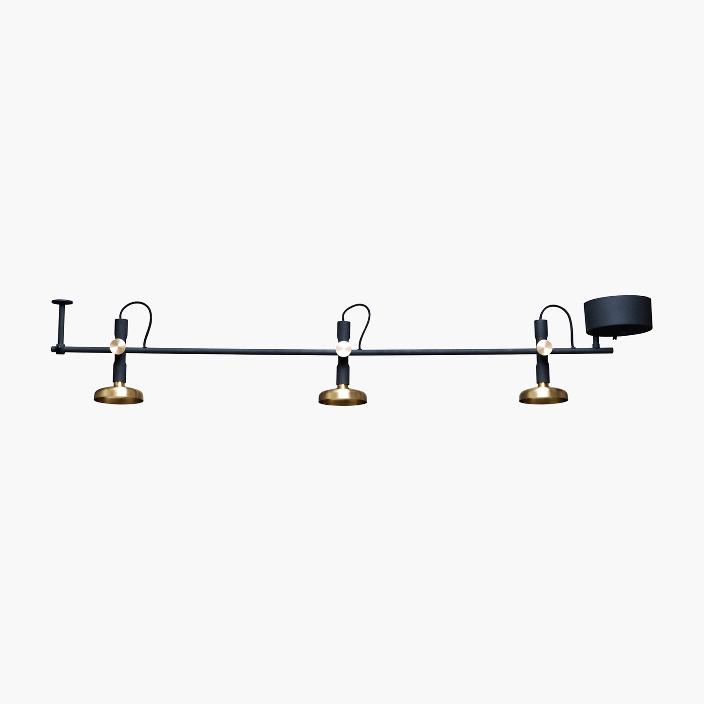 Ceiling Lamp Blend With Three Light Sources, Different Finishes