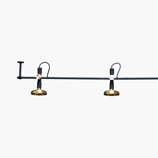 Ceiling Lamp Blend With Three Light Sources, Different Finishes