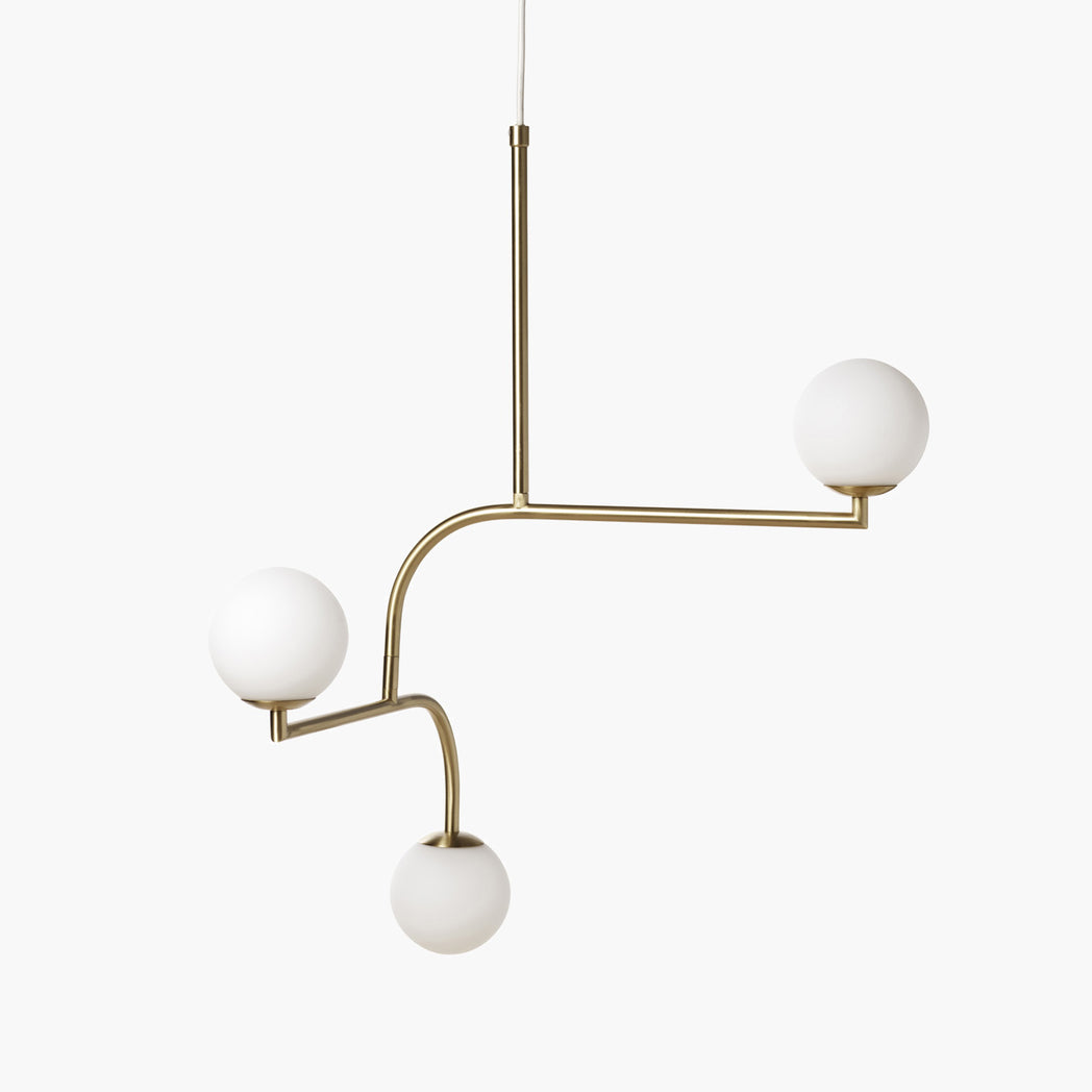 Ceiling Lamp Mobil 70, Brushed Brass