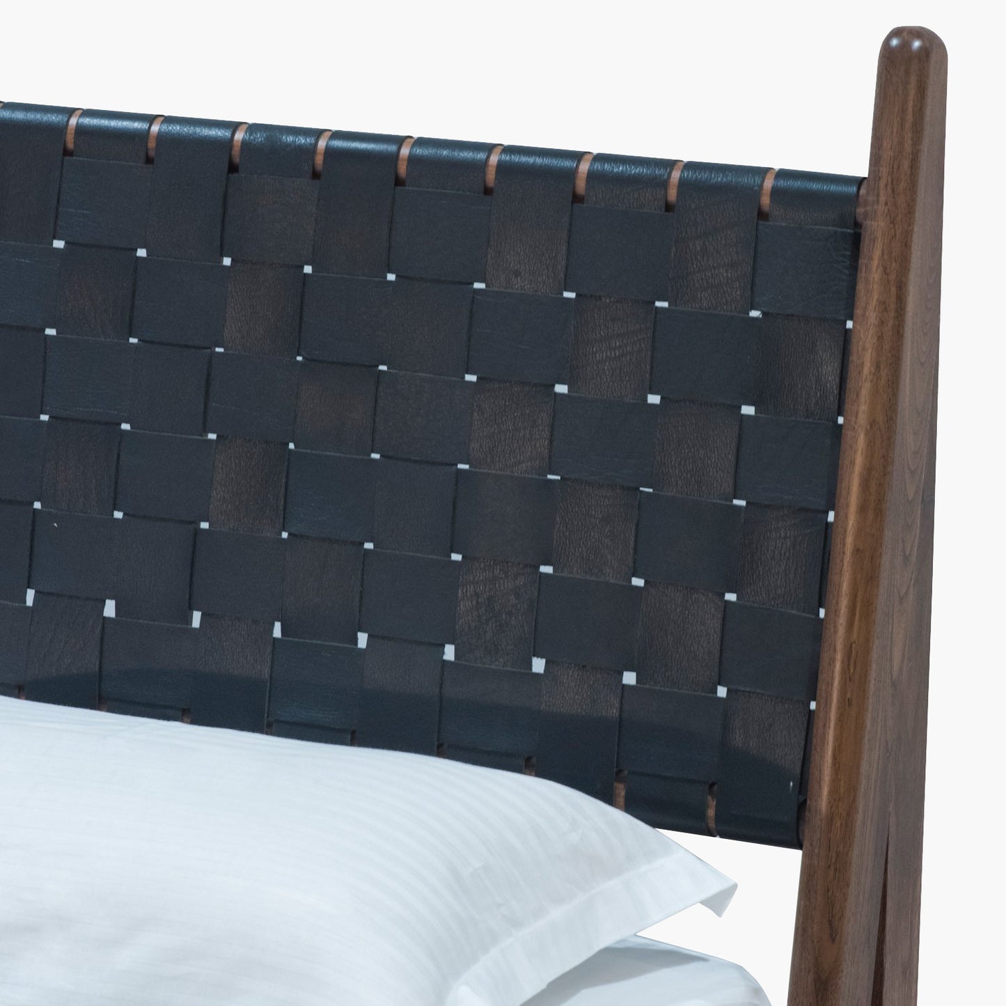 Leather Bed - Black