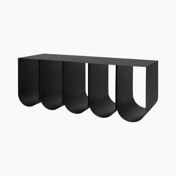 Curved Bench Black