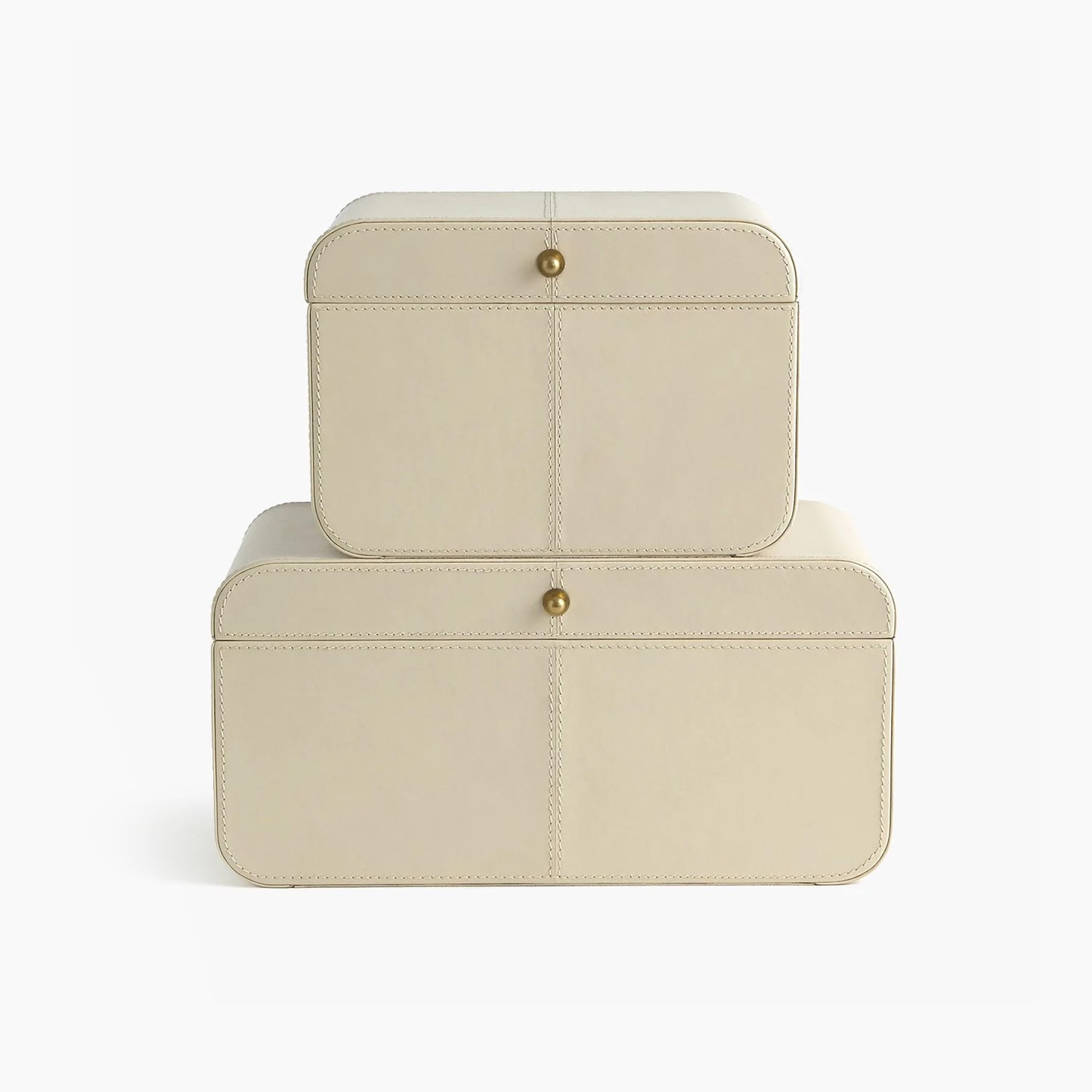 Curved Corner Box-Ivory
