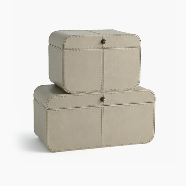 Curved Corner Box-Light Grey