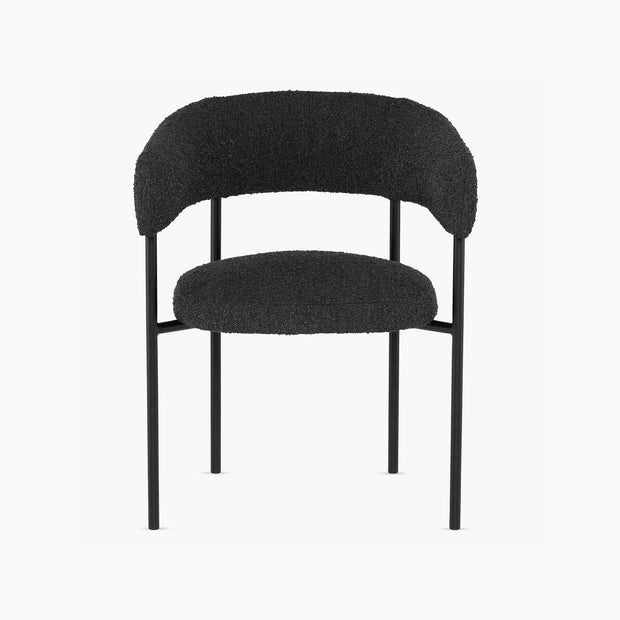 Cassia Dining Chair - Licorice Boucle