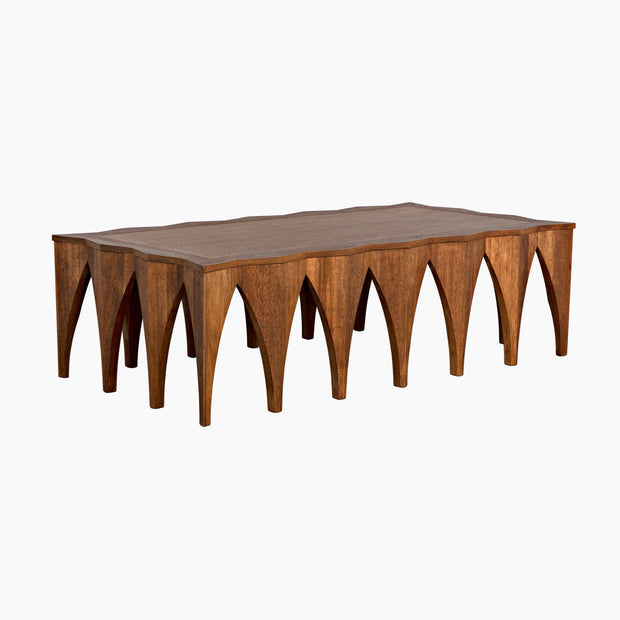 Celeste Coffee Table, Dark Walnut