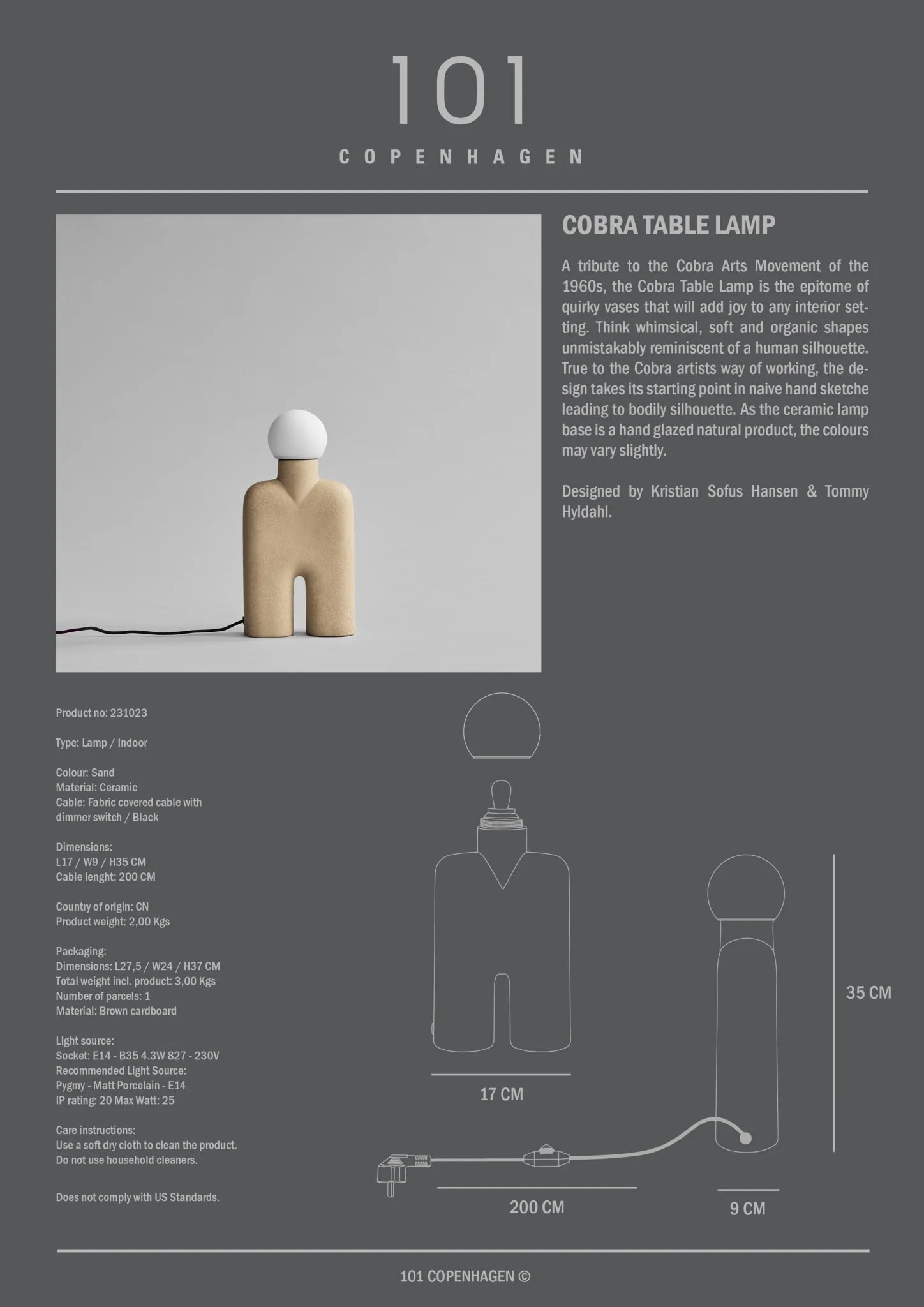Forom Cobra Table Lamp - Thumbnail 3