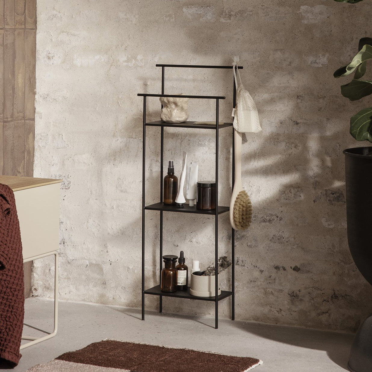 Dora Shelving Unit - Black