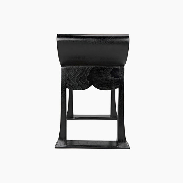 Daisy Side Table, Charcoal Black