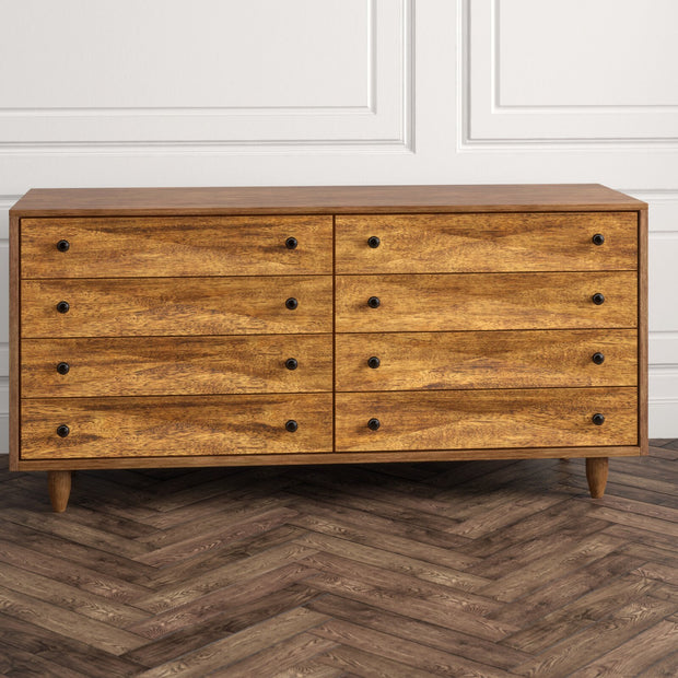 Piper Double Chest, Dark Walnut