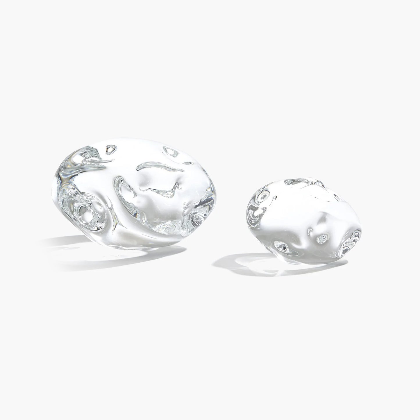 Dimple Paperweight-Clear
