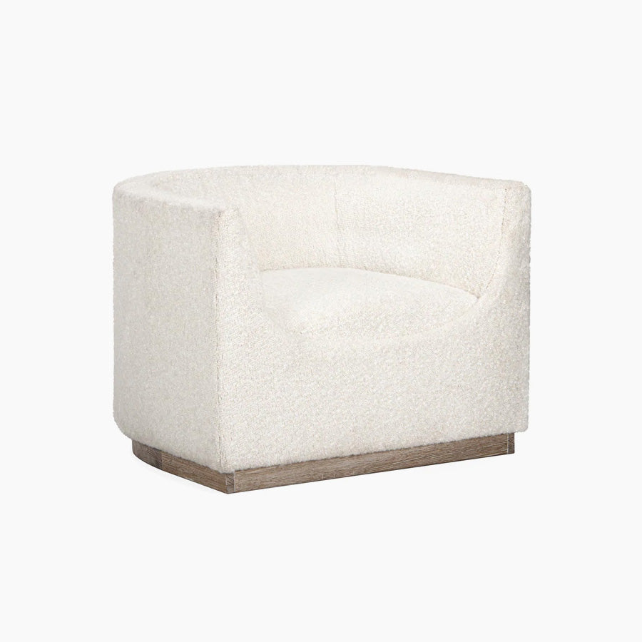 Dolin Lounge - Pearl White Boucle