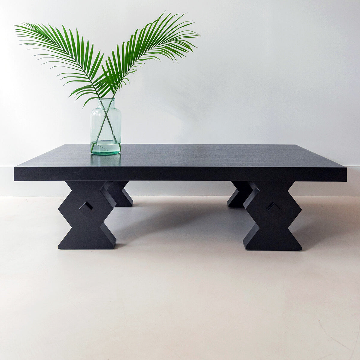 Emerson Coffee Table, Hand Rubbed Black