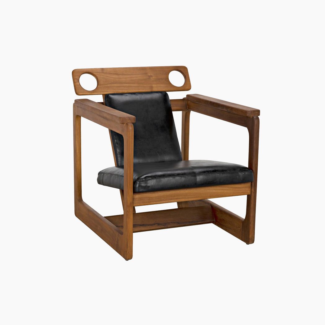 Everly Lounge Chair, Teak