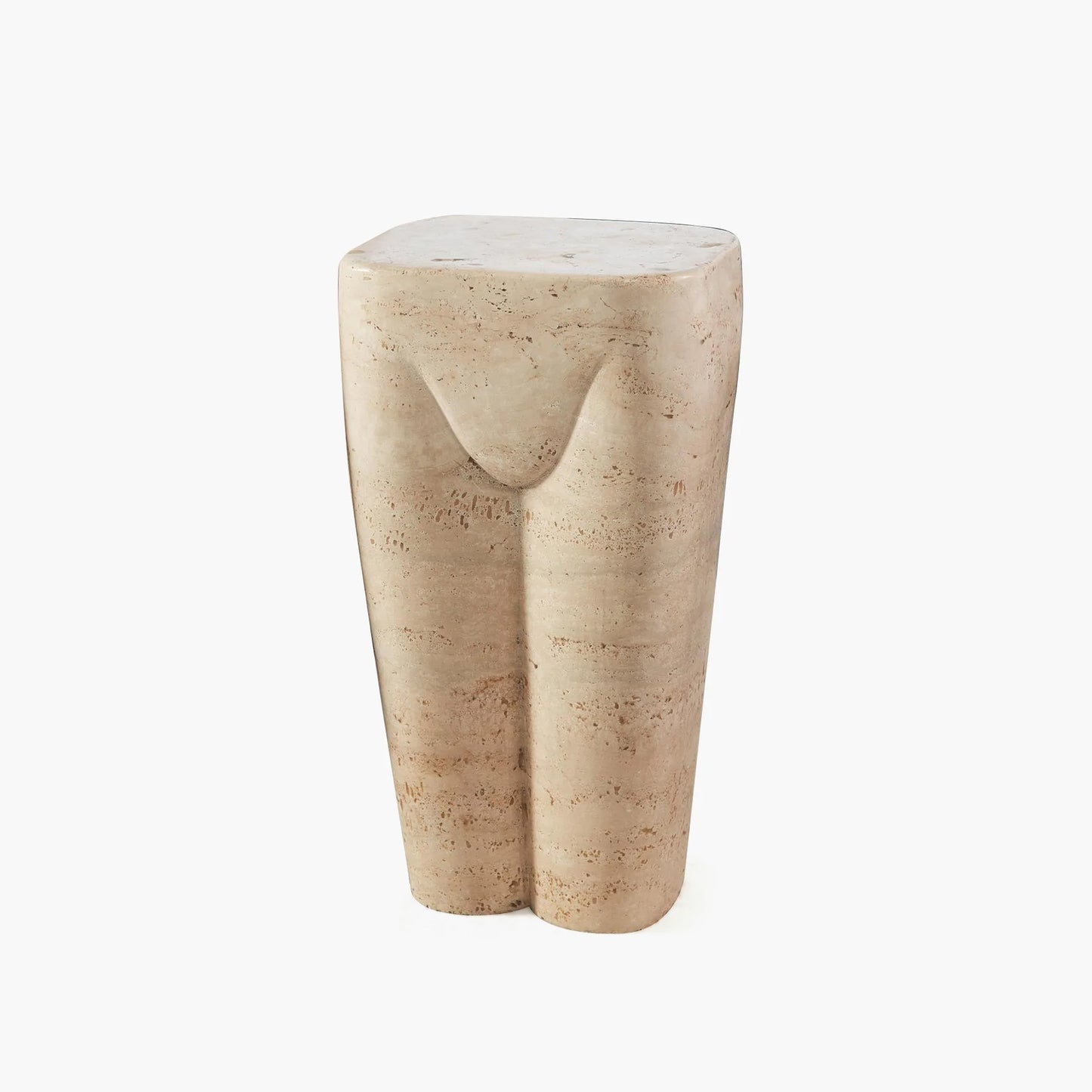 Femme Stool-Travertine