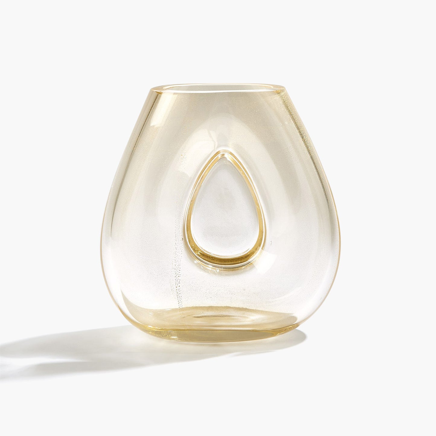 Golden U Vase freeshipping - Forom