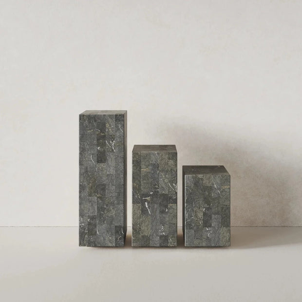 Grey Stone Plinths