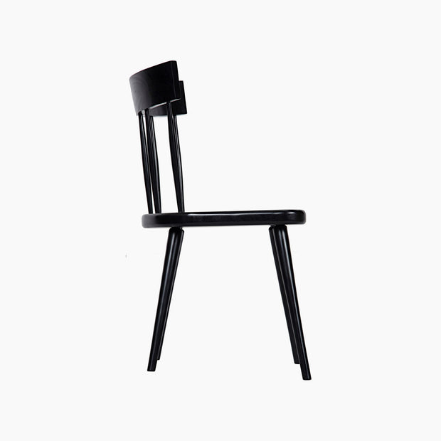 Harlow Chair, Hand Rubbed Black