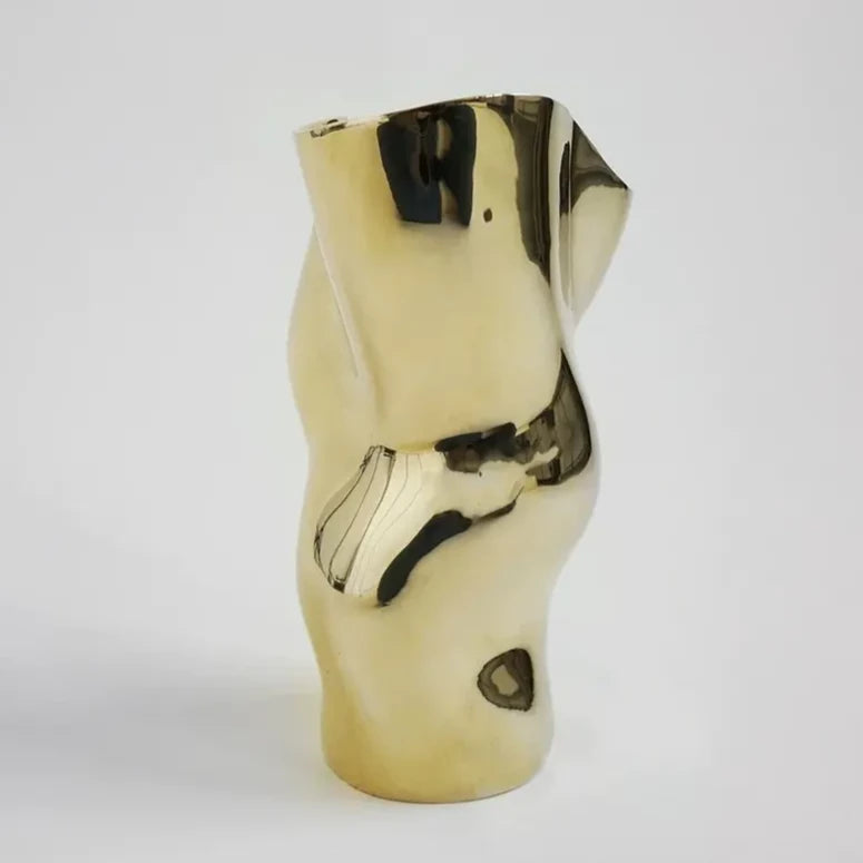 Ostrea 25 Vase Gold